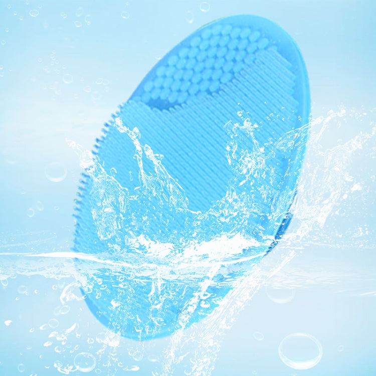 10 PCS Cleaning Pad Wash Face Facial Exfoliating Brush SPA Skin Scrub Cleanser Tool