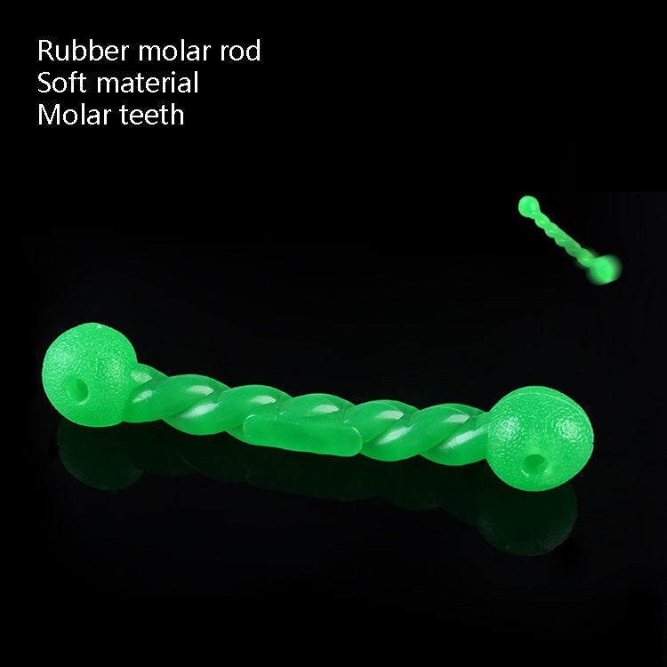 4 PCS Pet Rubber Molar Rods Are Playable And Bite Resistant Training Dog Teeth Cleaning Toys, Specification: Small Red