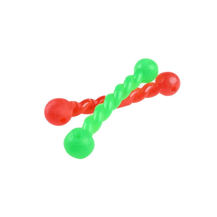 4 PCS Pet Rubber Molar Rods Are Playable And Bite Resistant Training Dog Teeth Cleaning Toys, Specification: Large Red