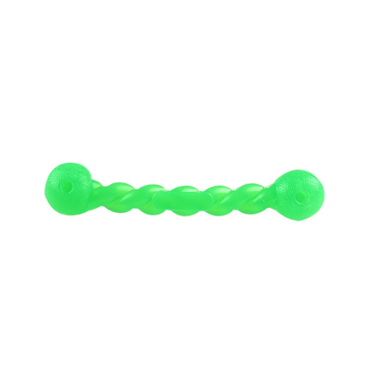 4 PCS Pet Rubber Molar Rods Are Playable And Bite Resistant Training Dog Teeth Cleaning Toys, Specification: Small Green