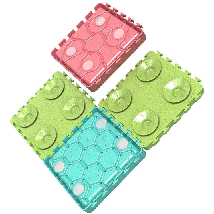 2 PCS Green Dog Choking Prevention Slow Food Bowl Licking Combo Plate