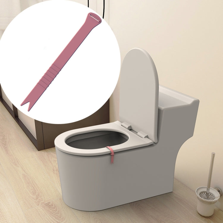 5 PCS TG01 Silicone Streamer Toilet Seat Cover Lifter