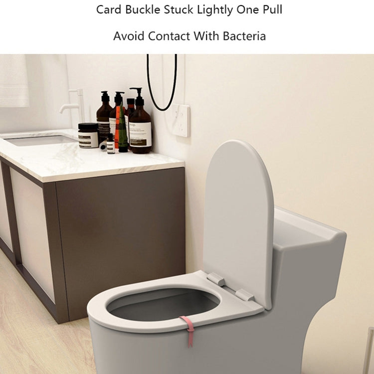 5 PCS TG01 Silicone Streamer Toilet Seat Cover Lifter