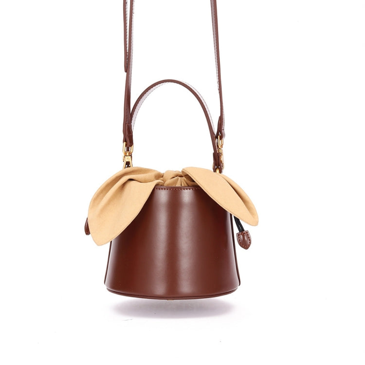 L9009 Bucket Bag Bow Knot Shoulder Messenger Lady Bag