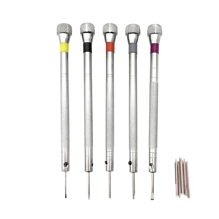 2 Sets Watch Repair Tools Glasses Computer Screwdrivers, Style: White Bits