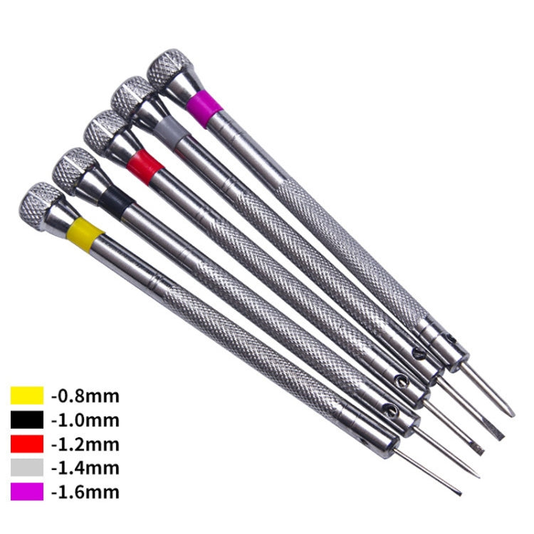2 Sets Watch Repair Tools Glasses Computer Screwdrivers, Style: Black Bits