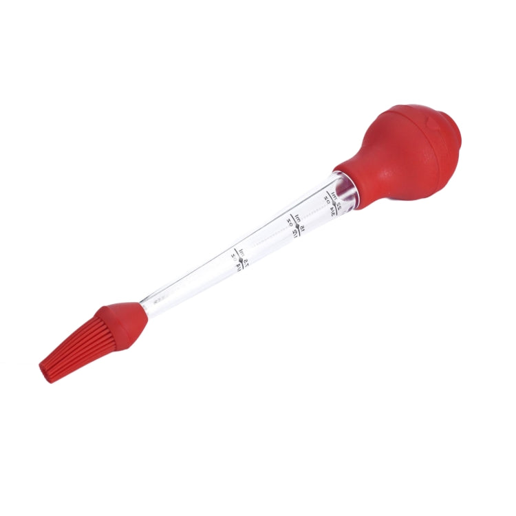 Silicone Turkey Seasoning Pump Barbecue Tool Dripping Seasoning Tube With Cleaning Brush