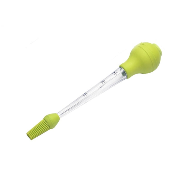 Silicone Turkey Seasoning Pump Barbecue Tool Dripping Seasoning Tube With Cleaning Brush
