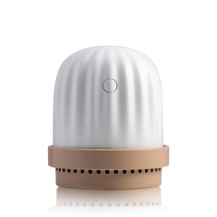 ABT-203 Home Office Desktop Aromatherapy Mini Cactus Humidifier, Colour: White  Rechargeable