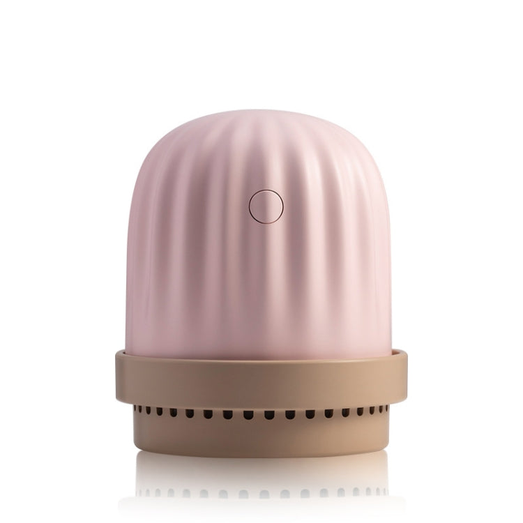 ABT-203 Home Office Desktop Aromatherapy Mini Cactus Humidifier, Colour: Pink Rechargeable