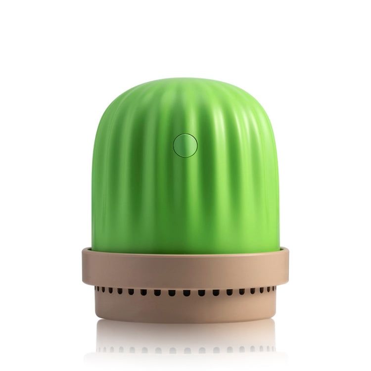 ABT-203 Home Office Desktop Aromatherapy Mini Cactus Humidifier, Colour: Green Rechargeable