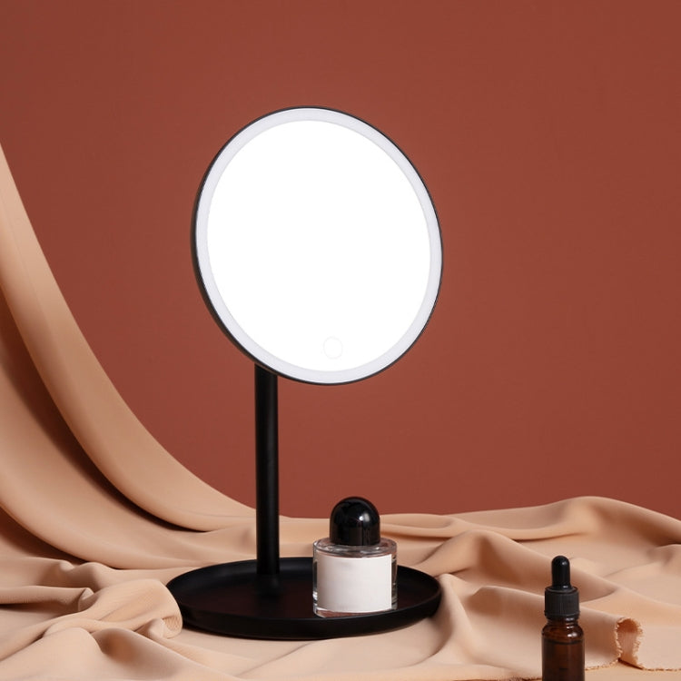 Lifting Makeup Mirror Desktop LED Light Desktop Portable Beauty Mirror