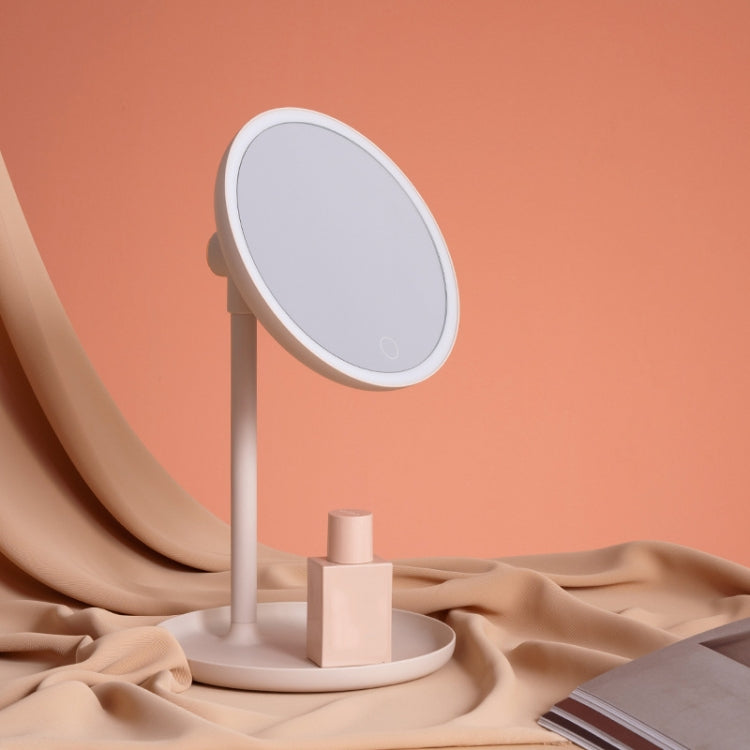 Lifting Makeup Mirror Desktop LED Light Desktop Portable Beauty Mirror