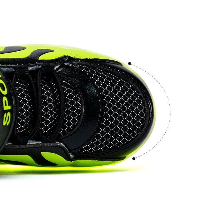 Flashing Shoes USB Charging High-Top Flame Shoes For Children, Size: 33