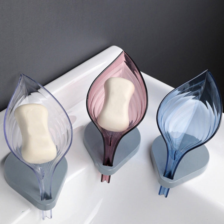 3 PCS / Set Bathroom Double-Layer Drain Soap Dish Wall-Mounted Suction Cup Rack