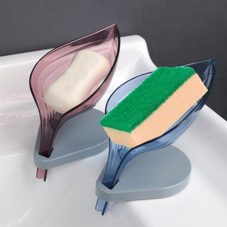 3 PCS / Set Bathroom Double-Layer Drain Soap Dish Wall-Mounted Suction Cup Rack