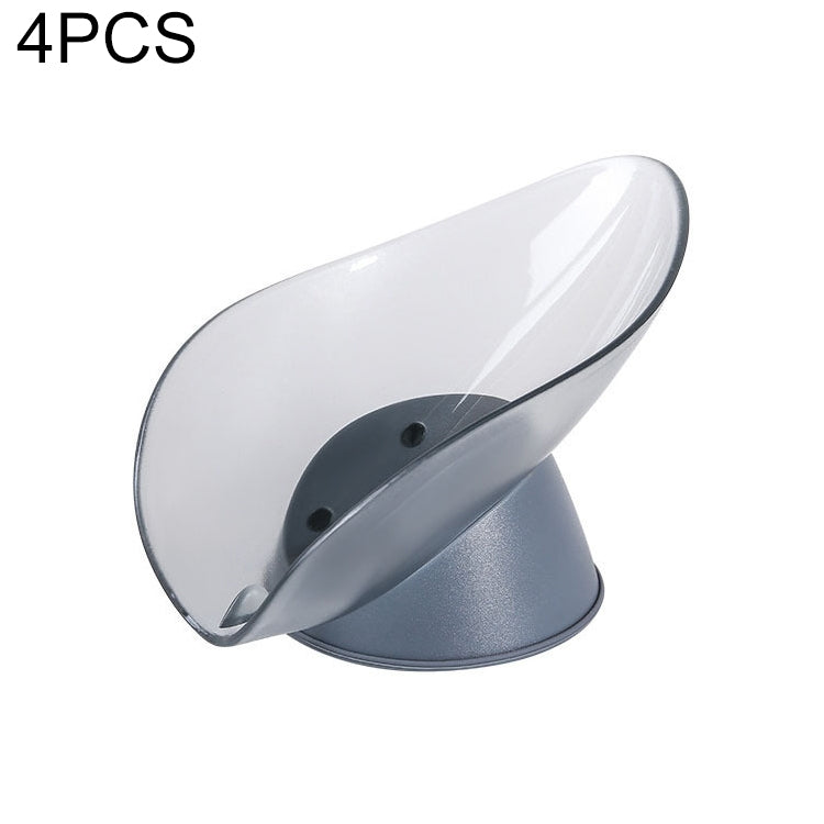 4 PCS Toilet Drain Soap Box No Perforation Shelf