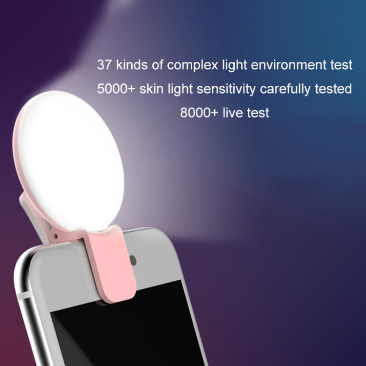 2 PCS  Mobile Phone Fill Light Camera Photo LED Selfie Light
