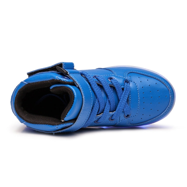 Children LED Luminous Shoes Rechargeable Sports Shoes, Size: 37