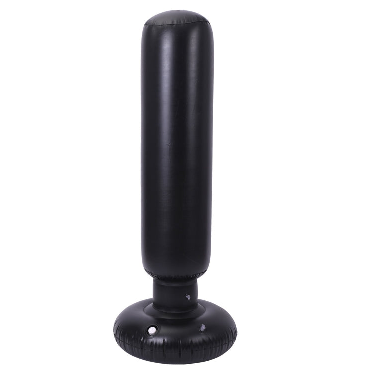 Adult Children Solid Color PVC Inflatable Punching Bag Vertical Boxing Column Tumbler Inflatable Punching Bag, Height: 1.55m