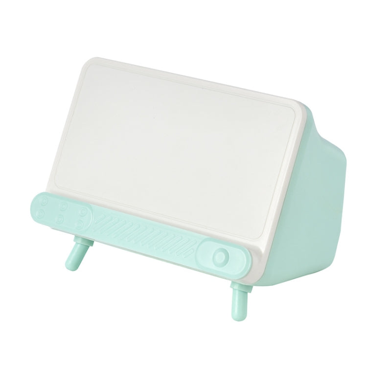 2 PCS Desktop TV Tissue Box Multifunctional Mobile Phone Holder Drawer Box Bedroom Dormitory Storage Box
