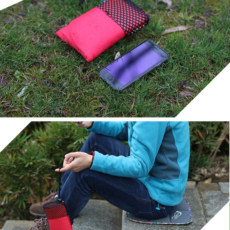 Outdoor Travel Small Cushion Folding Thickening Portable Single Wild Park Picnic Mat Beach Moisture-Proof Mat