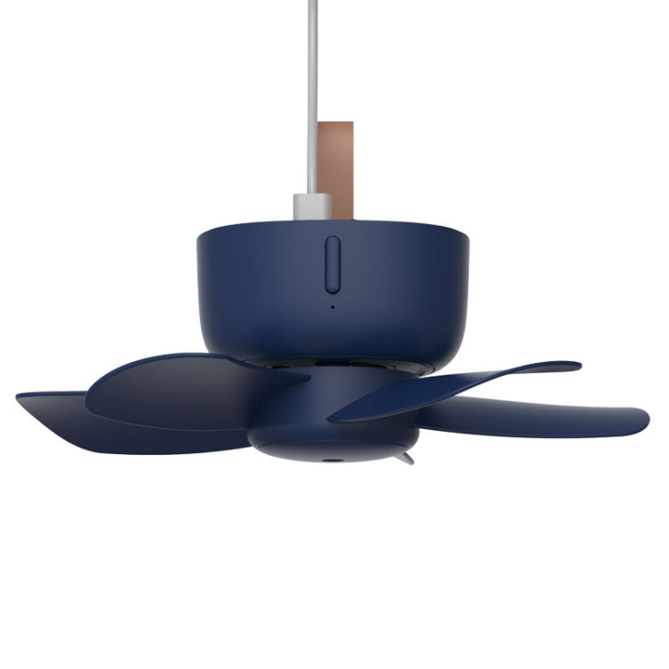 Remote Control Camping Tent Student Dormitory Bed Hanging Mosquito Net Fan USB Small Ceiling Fan