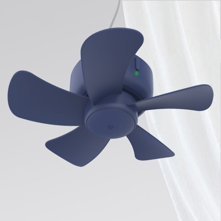 Remote Control Camping Tent Student Dormitory Bed Hanging Mosquito Net Fan USB Small Ceiling Fan