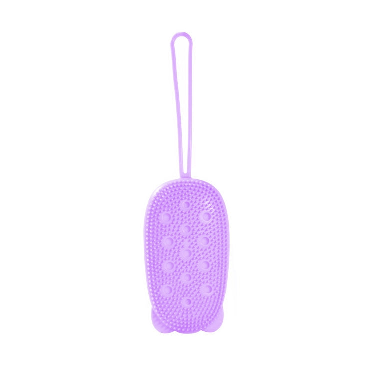 10 PCS Elastic Plastic Sponge Bath Brush