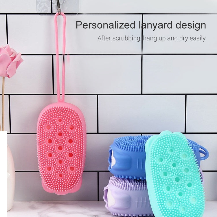 10 PCS Elastic Plastic Sponge Bath Brush