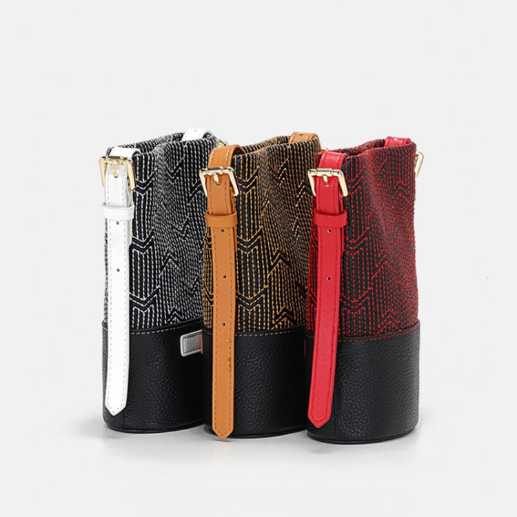L2032 Mini Phone Bag Retro Single Shoulder Female Bag(Brown)