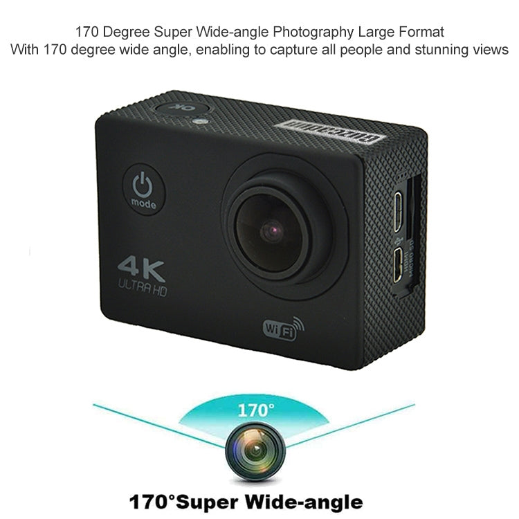 WIFI Waterproof Action Camera Cycling 4K camera Ultra Diving  60PFS