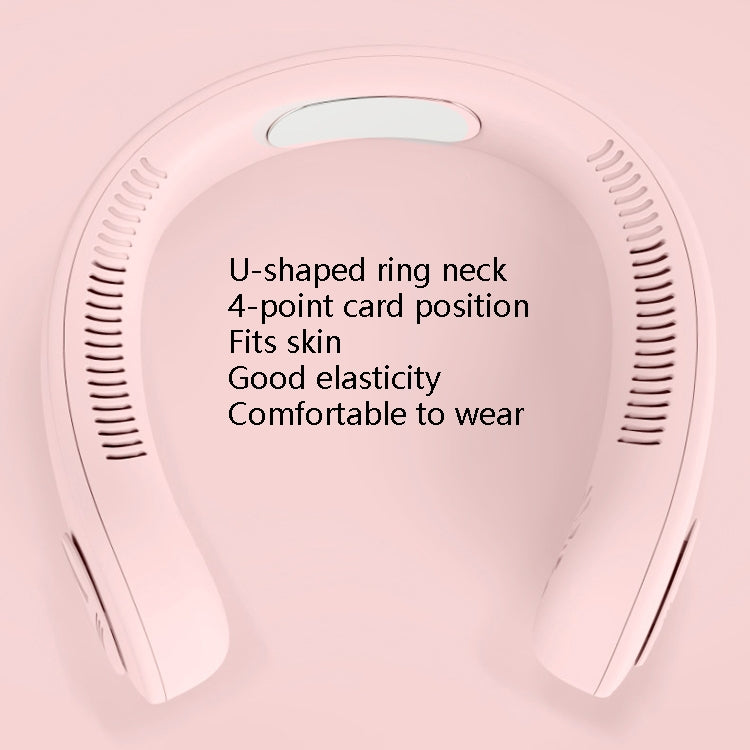 Leafless Hanging Neck Fan Lazy Sports Portable Outdoor USB Charging Fan Refrigeration