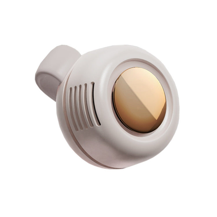 MF019 Small Whirlwind Leafless Fan Portable Clip Waist Fan(White)