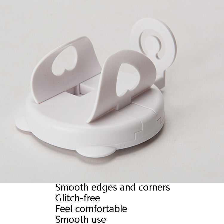 2 PCS Telescopic Toothbrush Holder Gravity-Sensing Storage Shelf Wall-Mounted Toothbrush Base(White)