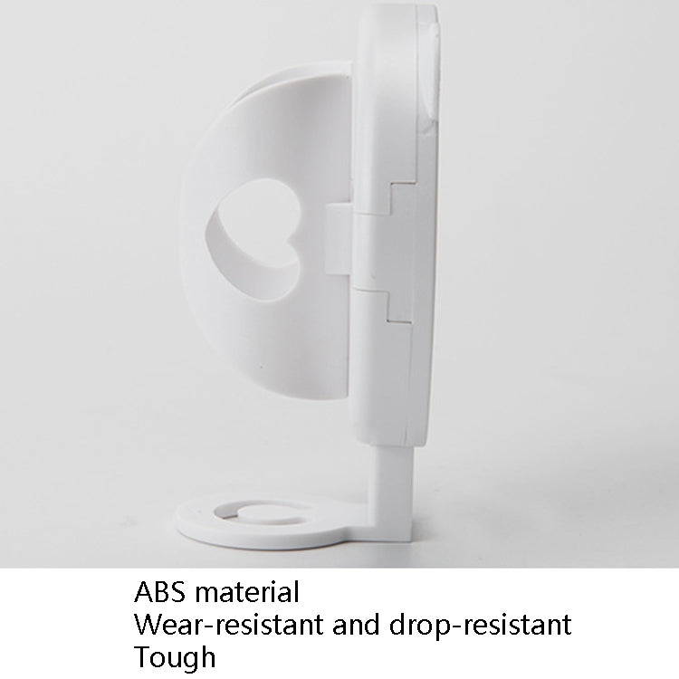 2 PCS Telescopic Toothbrush Holder Gravity-Sensing Storage Shelf Wall-Mounted Toothbrush Base(White)