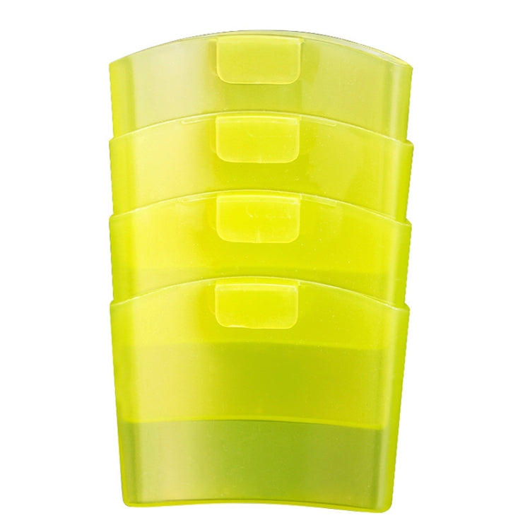 TX008 3 Sets Afternoon Tea Coffee Biscuit Holder Snack Plastic Tea Bag Cup Holder