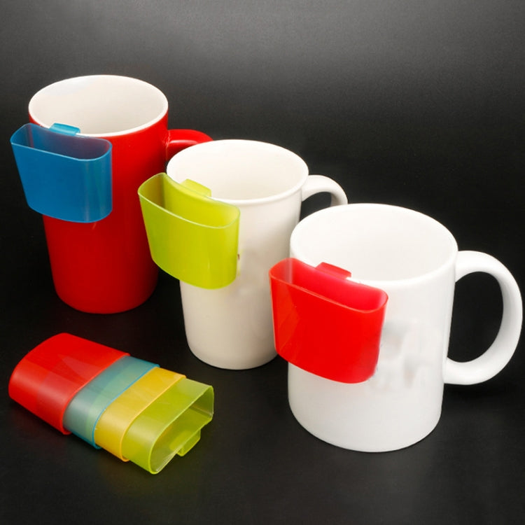 TX008 3 Sets Afternoon Tea Coffee Biscuit Holder Snack Plastic Tea Bag Cup Holder
