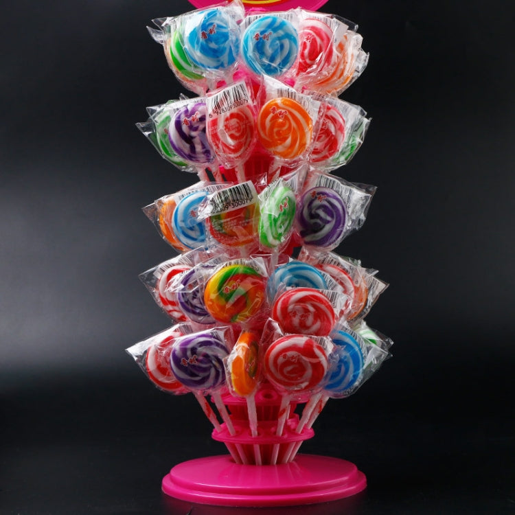 TX015 2 PCS PP Ring 120 Hole Lollipop Holder Adjustable Candy Display Stand