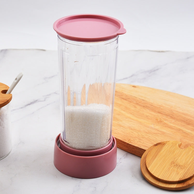 2 PCS Rotating Stainless Steel Tall Cup Body Flour Sieve Sugar Bowl