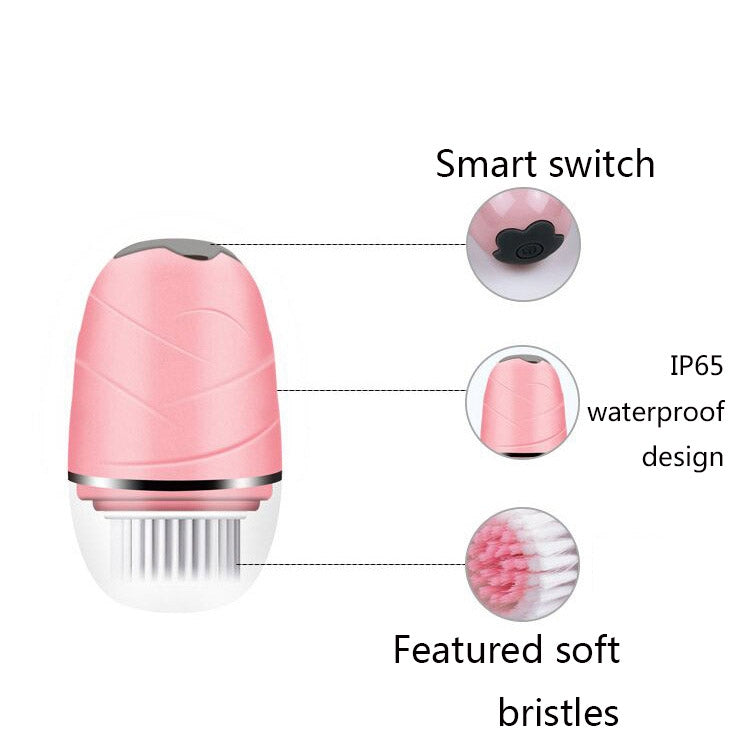 E001 Home Multifunctional Rotary Cleansing Apparatus Vibration Massage Facial Washing Apparatus