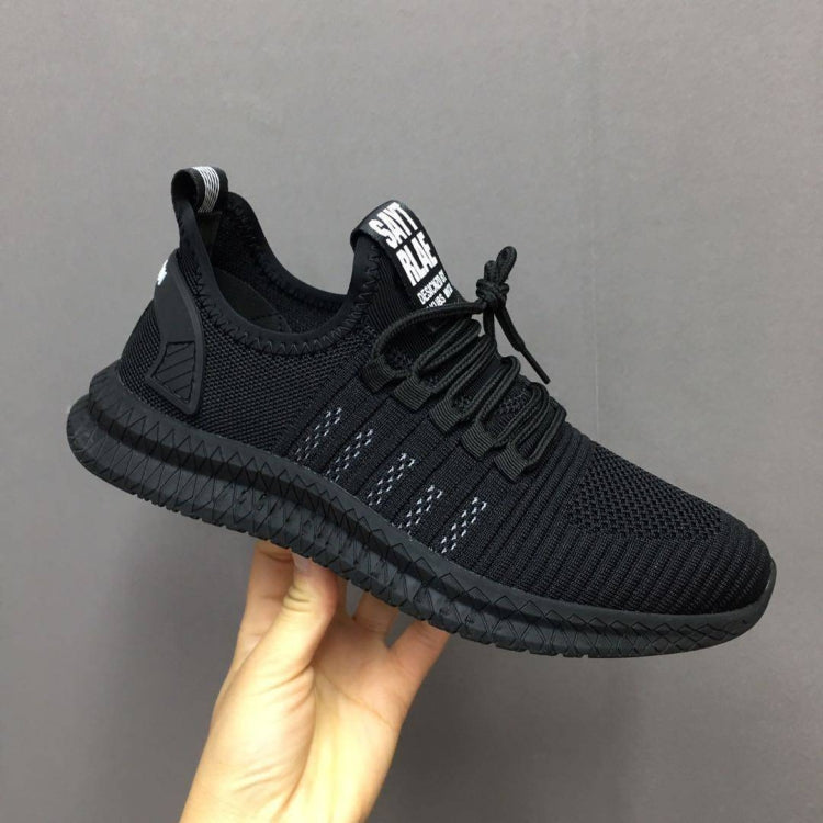 Men Casual Sports Shoes Breathable Mesh Outdoor Running Shoes, Size: 39