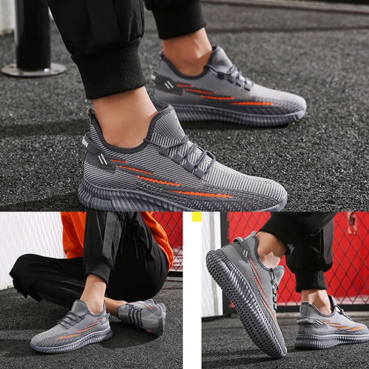 Men Spring Breathable Sports Casual Running Shoes Mesh Shoes, Size: 39