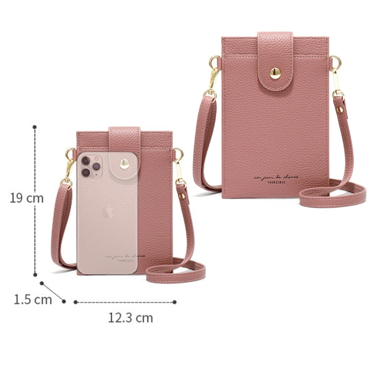 T6029 Niche Messenger Bag Thin Ladies Mobile Wallet