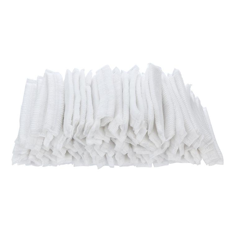 200 PCS Non-woven Disposable Pleated Anti Dust Hat Bath Caps For Spa Hair Salon Beauty