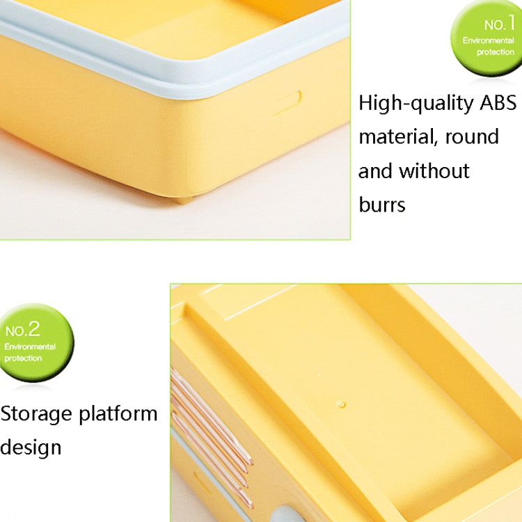 Wall-Mounted Waterproof Retro Radio Tissue Box Punch-Free Mobile Phone Bathroom Shelf Pumping