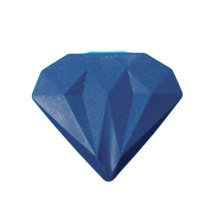 2 PCS Creative Silicone Ice Tray  DIY Ice Cube Mold With Lid, Specification: Diamond (Dark Blue)
