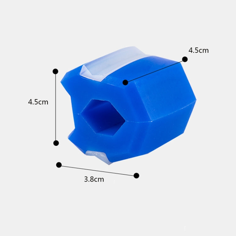 XLQ001 2 PCS Face and Neck Silicone Mandible Trainer Facial Muscle Chewer