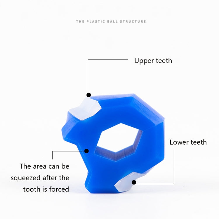 XLQ001 2 PCS Face and Neck Silicone Mandible Trainer Facial Muscle Chewer
