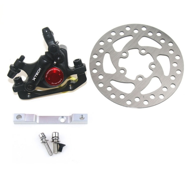 3 in 1 Scooter Modified Hydraulic Brake + 120mm Disc Brake Disc + Modified Seat Set For Xiaomi Mijia M365 Pro